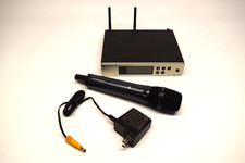 Sennheiser EM 100 ew G4 Wireless Receiver  SKM 100 S Handheld Mic 470-516 MHz