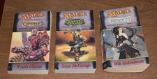 Magic The Gathering Odyssey Cycle Book 1 2 3 - Book Set Torment Judgement