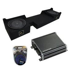 04-08 Ford F-150 Super Crew Truck Kicker CompVT CVT10 Dual 10" Sub Box CXA800.1