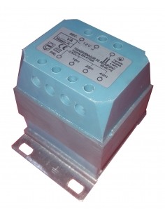 Transformador de seguridad para foco de piscina 12V 130VA