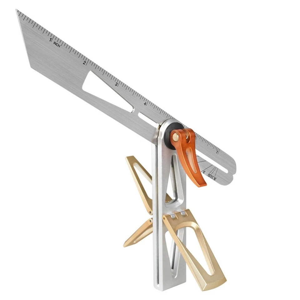 For Accurate Measurements Scriber Marking Ruler Angle Marking 6:1 And 8:1 Scales - Image 2 of 4