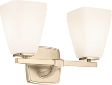 Kichler 55215 Marant 2 Light 14"W Vanity Light - Bronze