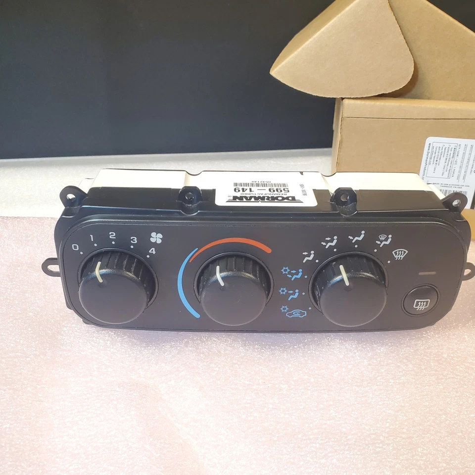 Panel de módulo de control climático de aire acondicionado 599-149 para Chrysler Sebring 2001-06 4596277AA Foto 2 de 4