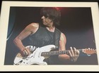 Jeff Beck Signed Autographed 8x11.5 Photo Fully Framed Rock Guitar Legend — photo 3