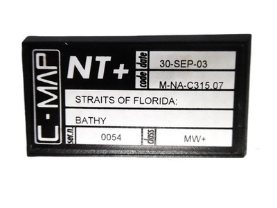 C-Map C-Card ''Straits Of Florida'' - 30-SEP-03 NA-C315.07 Class MW+ Tested!