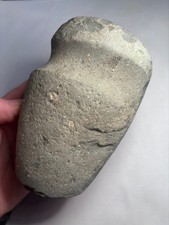 Nice 5.75" Conglomerate Tillite 3/4 Grooved Axe Artifact from Indiana