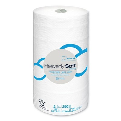 Papernet 410134 Heavenly Soft Special Kitchen Paper Towel - White (12/CT) New