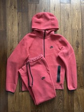 Nike Tech Fleece Tracksuit Men s University Red - M Hoodie, S Joggers FB7921-672