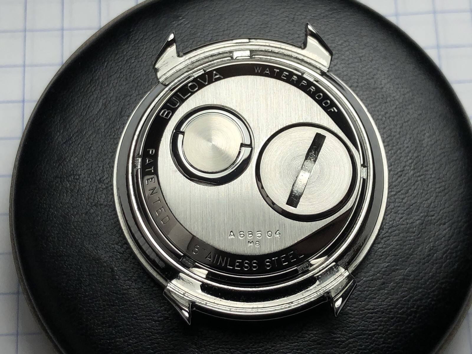 Restored 1966 Bulova Accutron Astronaut GMT Tuning Fork 214HN Men's Watch