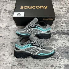 Saucony Progrid Omni 9 Silver Teal Grey