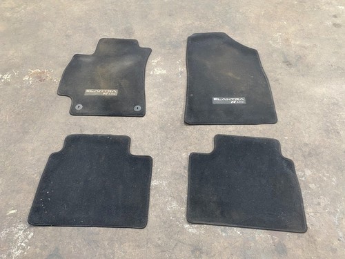 21-23 HYUNDAI ELANTRA N-LINE FRONT REAR LEFT & RIGHT FLOOR MAT CARPET OEM #A0.66