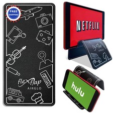 Airplane Travel Essentials Flex Flap Cell Phone Holder Tablet Stand Flying Desk