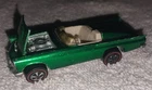 1968 Mattel Hot Wheels Redline Classic 57 BIRD Green With White Interior