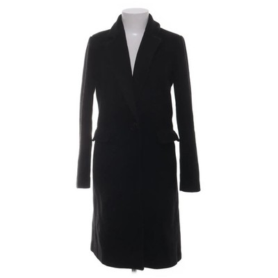 Mango Basics, Mantel, Damen, Größe: S, Schwarz, Nadelstreifen #xb9