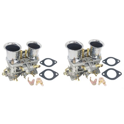 2x  44 IDF Vergaser Doppelvergaser mit Air Horn für VW Käfer Transporter Porsche