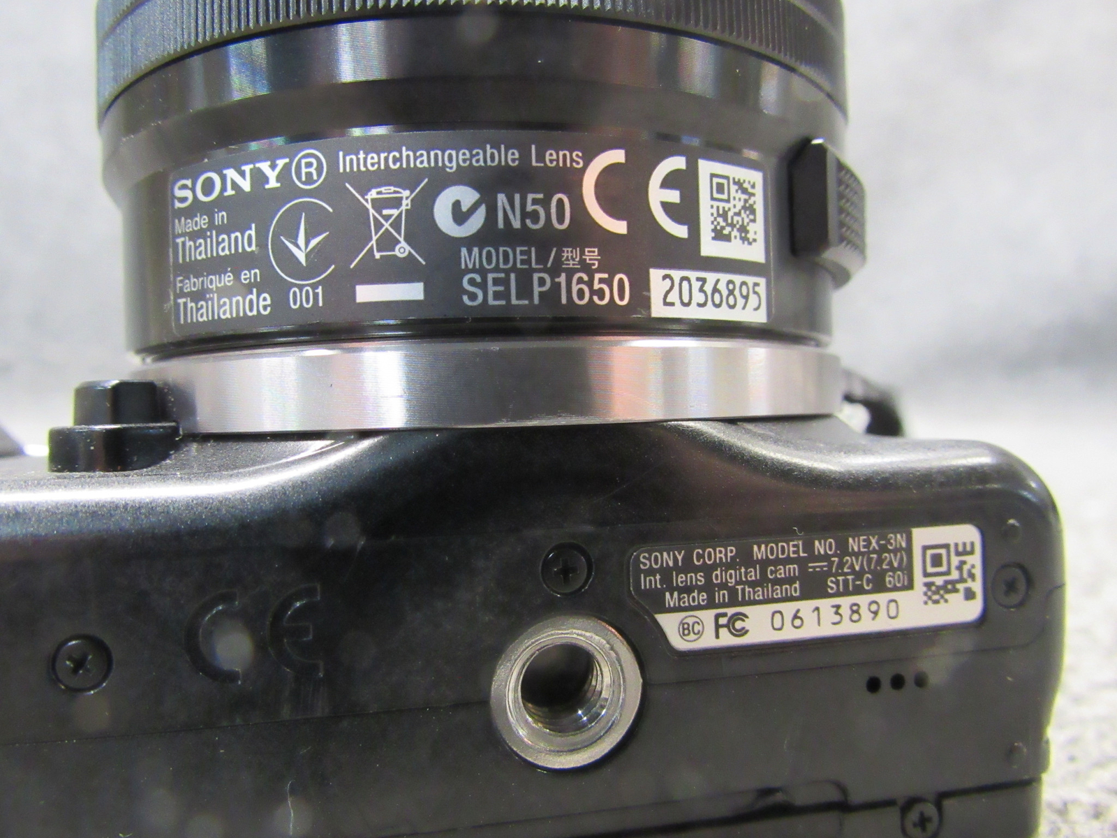 Sony NEX3N Mirrorless Digital Camera with 1650mm f/3.55.6 Lens Black eBay