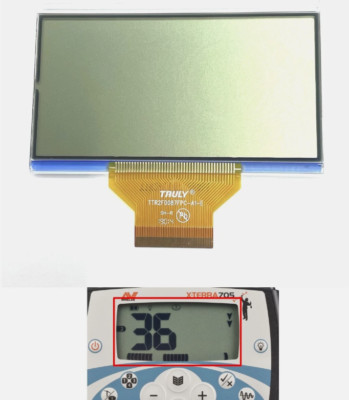 LCD Module Display Screen Replacement for Minelab X-Terra 705 Metal Detector
