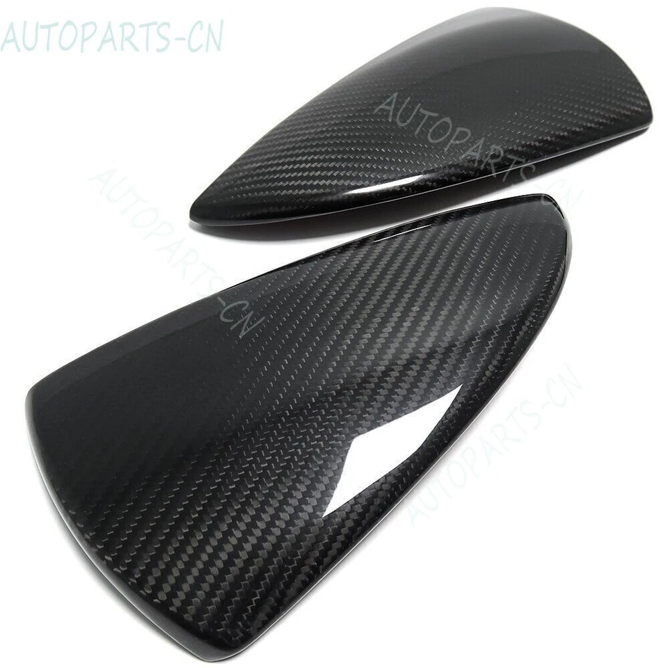 Tapa de cubierta de espejo retrovisor lateral de carbono seco para Lexus LC500 LC500H 2018-2022 Foto 3 de 4