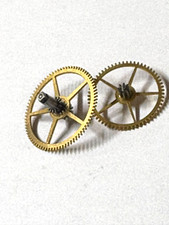 ILLINOIS 18 SIZE POCKETWATCH CENTER AND THIRD WHEEL  770-558 ---WELCH 7