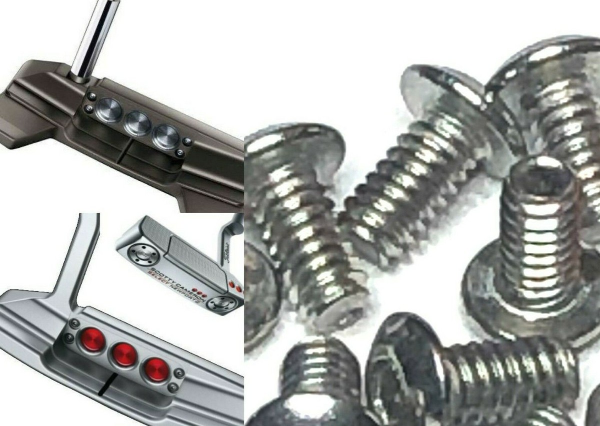 New Scotty Cameron Putter Hex Screws Select Newport 1 2 2.5 3