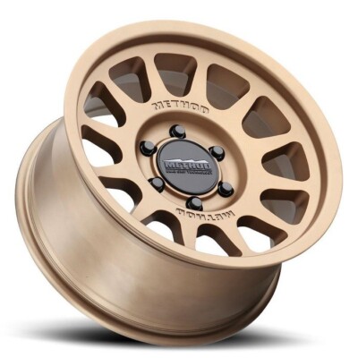 17 METHOD MR703 BRONZE WHEELS RIMS BEAD GRIP FITS TOYOTA TACOMA