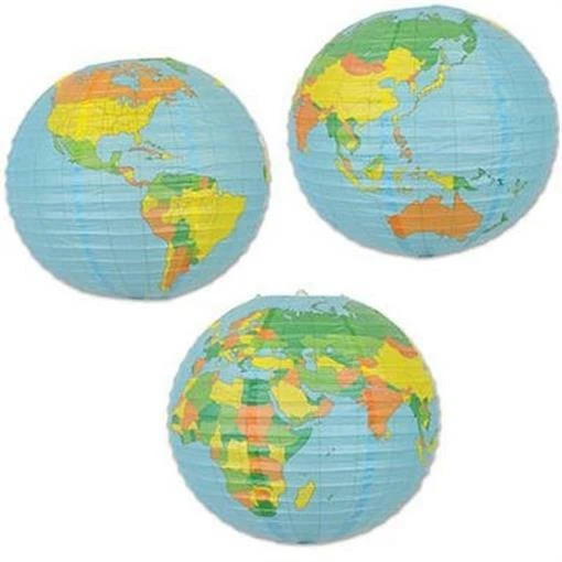 Paper globe lantern deals
