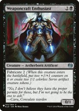 MTG Magic the Gathering Weaponcraft Enthusiast (KLD-105/2869) The List NM