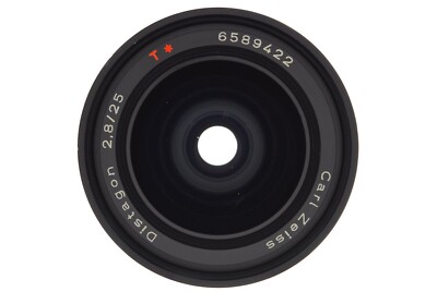 Near Mint] Contax Carl Zeiss Distagon T* 25mm f/2.8 AEG C/Y Lens