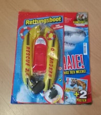 Heft Kinderzeitschrift „Löwenzahn“ + Spielzug Schlauchboot - Nr. 5