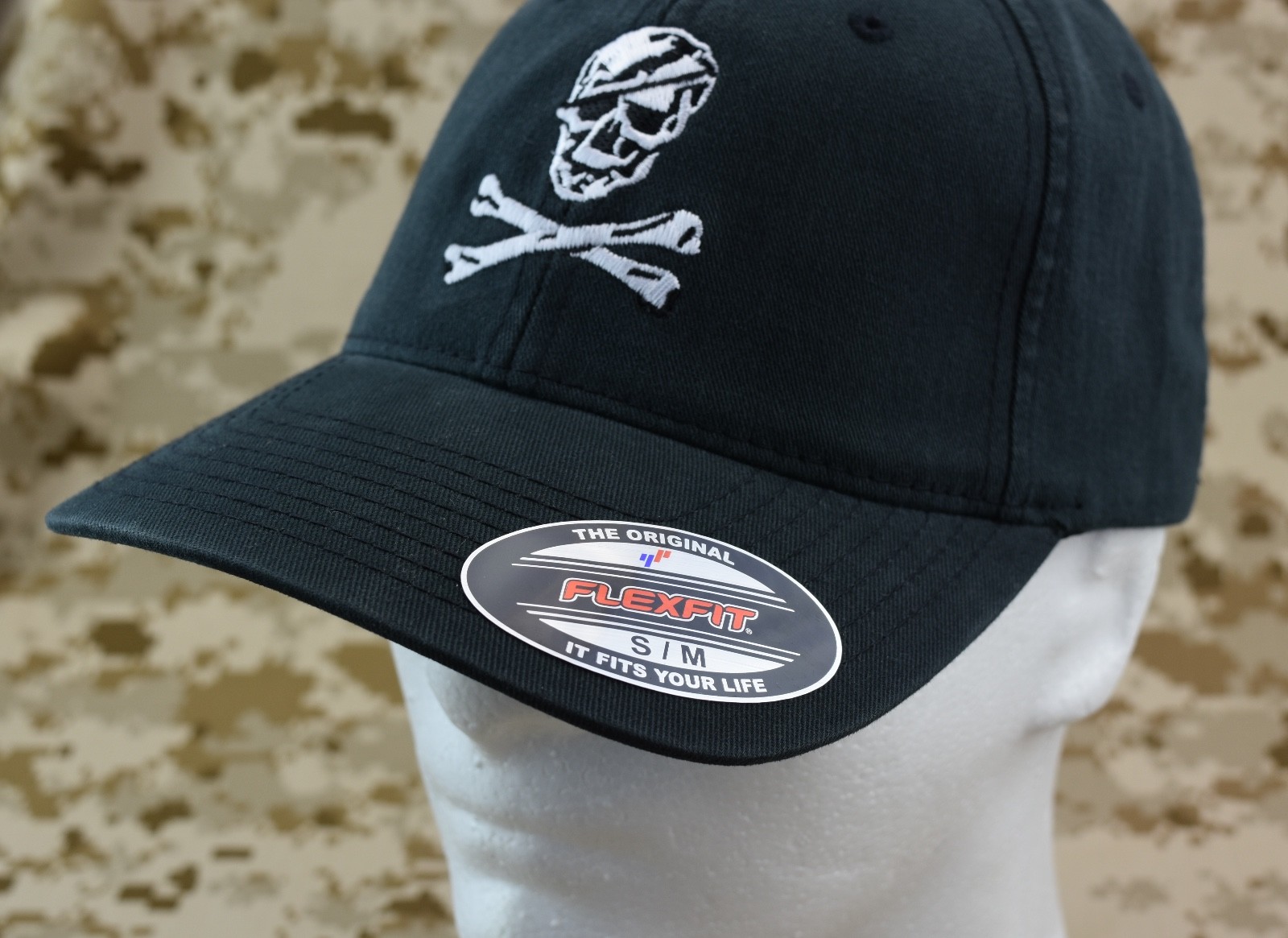 NSWDG Blue Squadron Flexfit Brand Baseball Cap S-M DEVGRU Blue Team ...