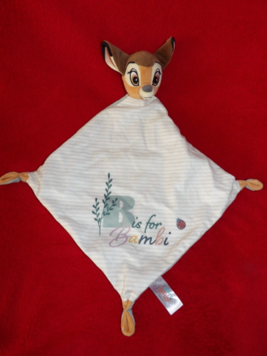Disney Baby Faon Bami Flat Weld Brown White Stripe Blue BIS FOR BAMBI NEW - Picture 1 of 2