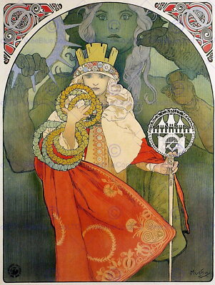 86609 ALPHONSE MUCHA 6TH SOKOL FESTIVAL 1912 OLD Decor Wall Print Poster