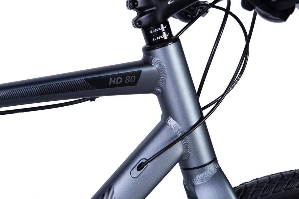 Trekkingbike Citybike 28" Aluminium Scheibenbremsen Grau RH 48 cm Fahrrad - Bild 2 von 3