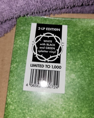 Type O Negative  Dead Again White Green Black Splatter Vinyl LP  Limited - Picture 2 of 4