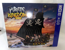 Set giocattoli modello barca mattone barca capitano pirata nave perla nera