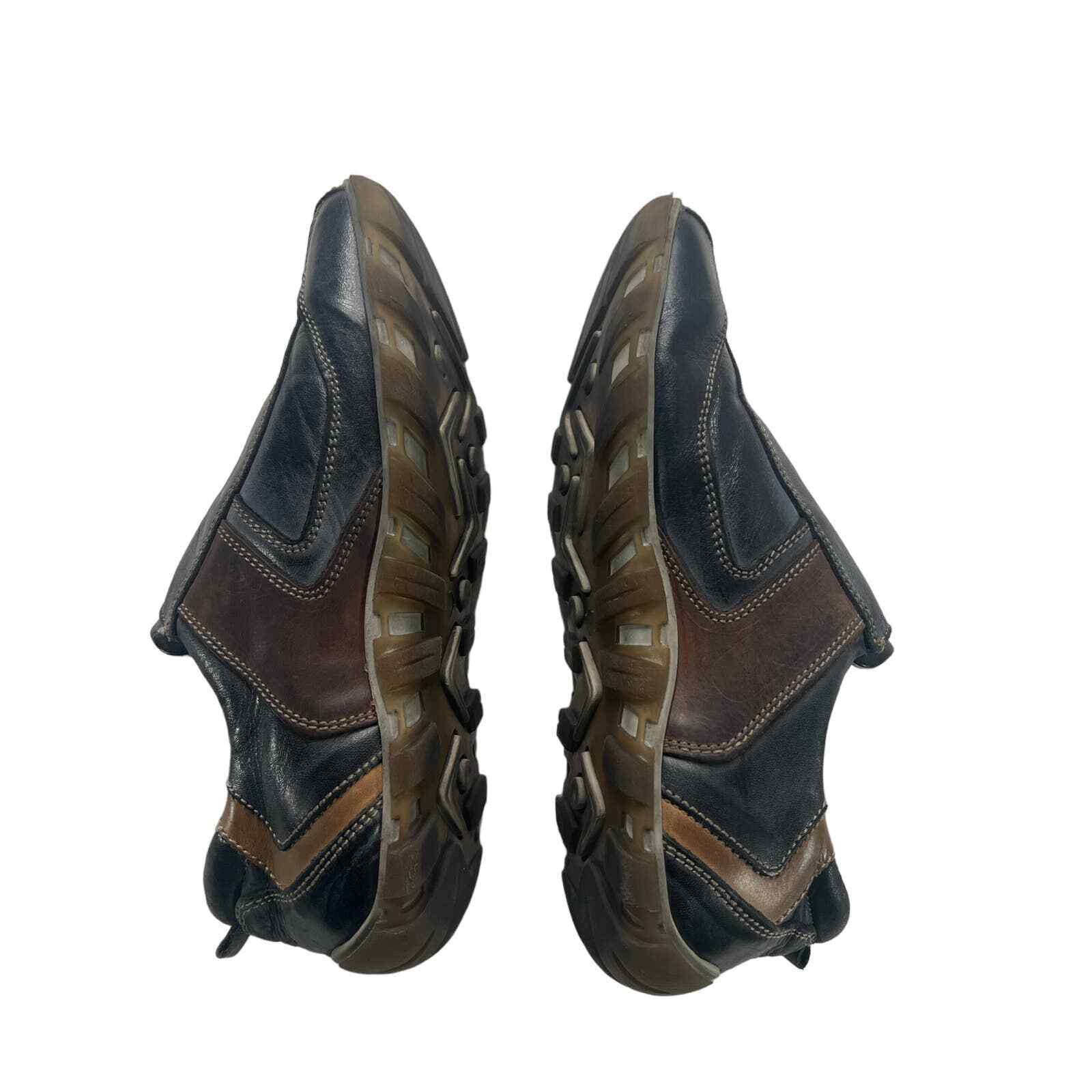 Venturini Leather Shoes Mens 10 Slip On Fasten Ma… - image 4