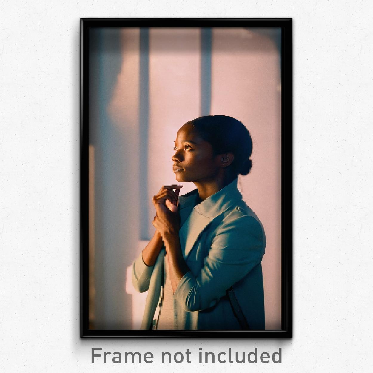 8-Bit Psychedelic Pixel Art Poster - Retro Trippy Video Game Print