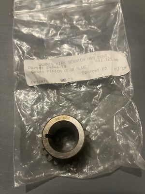 Nos Harley Davidson 77-89 FLH FL EVO FLHTC FX Pinion Gear Blue