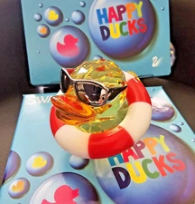 Swarovski Happy Duck - Sunny Sam Crystal Figurine - 1041295 - Retired