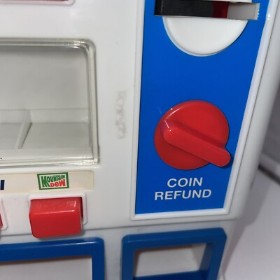 Playtime Pepsi talking vending machine No. 7321 Vintage 1991 Fully