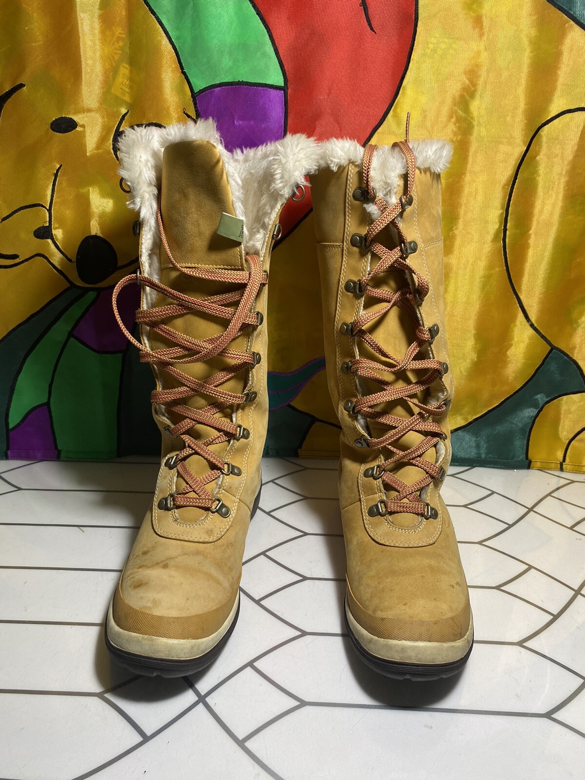 womens tall lace up timberland boots