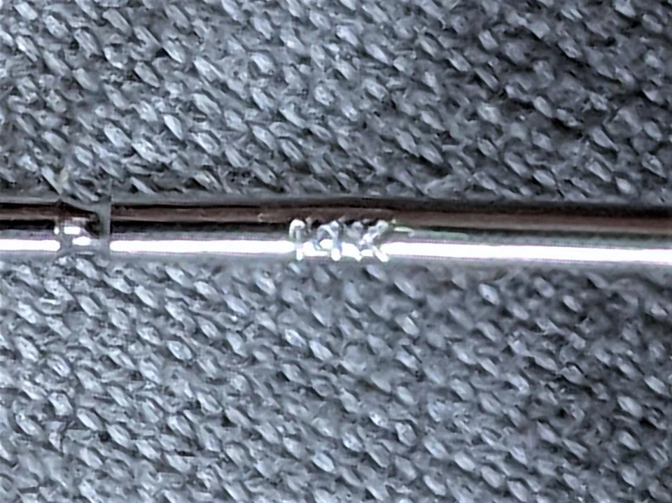 现代 3.45 克拉钻石粉红色蓝宝石 14K W 金花簇耳环 #N1384.7 — 第 3/4 张图片