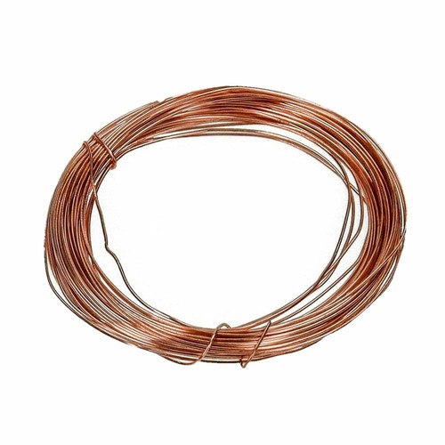 Basteldraht-Set Für Schmuckherstellung – 6 Rollen Kupferdraht, 0,8 Mm, Anlaufgeschützt (je 5 M)