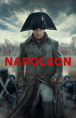 AA3086 Napoleon Film By Ridley Scott 2023 Full Cast Movie Poster 11x17