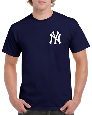 Yankees Chest T-Shirt New York Baseball NY GNY04 | eBay
