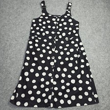 Gudrun Sjoden Robe Femme Taille S Coton Bio Lin Géométrique Bulles Cercles