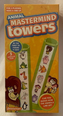 Animal Mastermind Towers Pressman Game