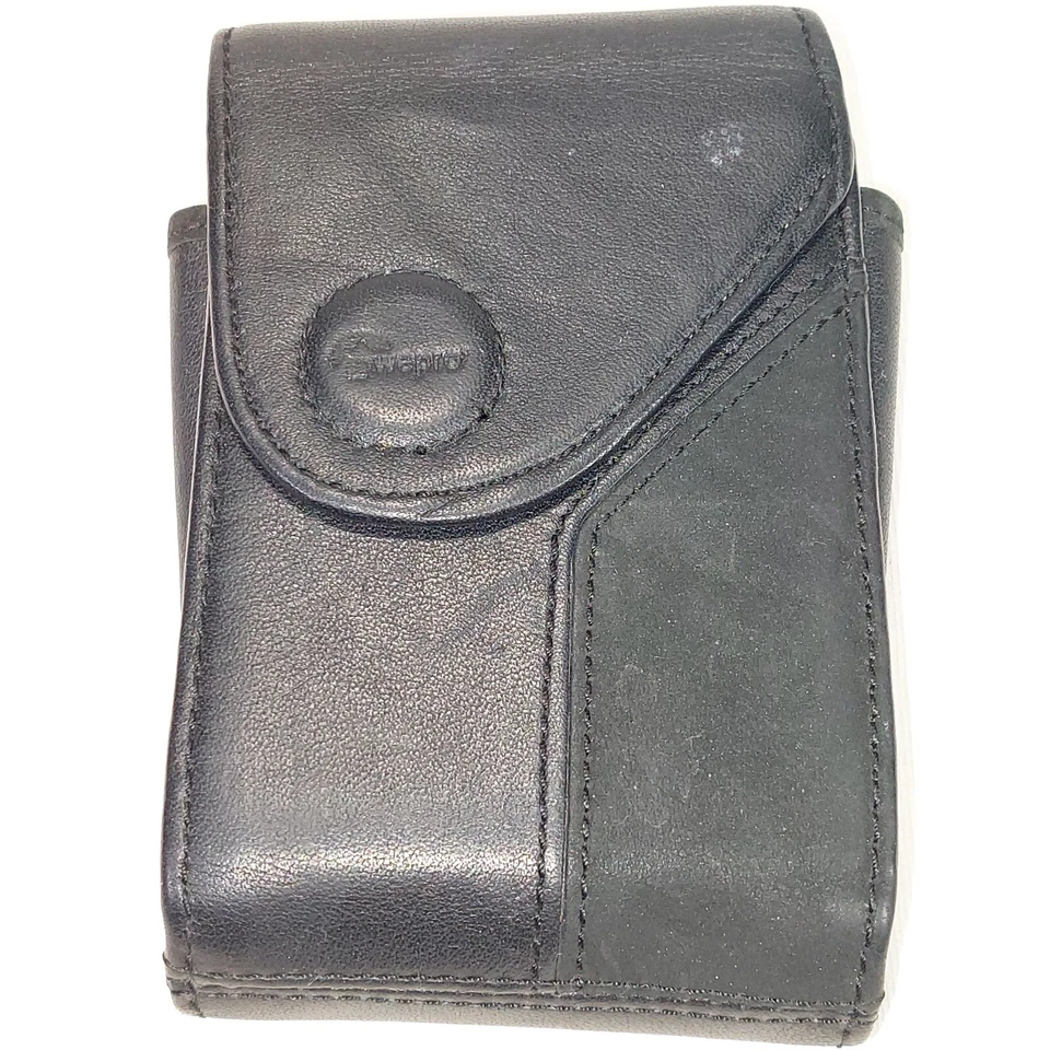 Lowepro Black Napoli 20 Soft Leather Camera Pouch Used Condition - Image 2 of 4