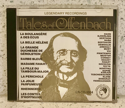 Tales of OFFENBACH (CD, Legendary) Early historic recordings 