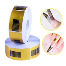 Nail Forms Nail Art Stickers Adhesive Extension Guide Acrylic Tips UV Gel Tool ⇖